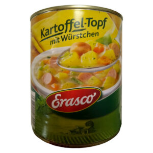 Kartoffel-Topf mit Würstchen | ein haltbares Mittagessen für alle