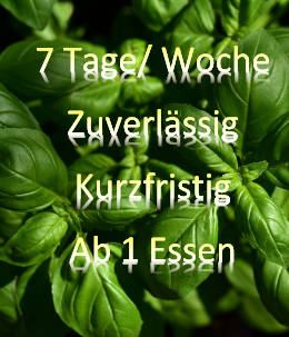 Mittag wie bestellen Lieferung